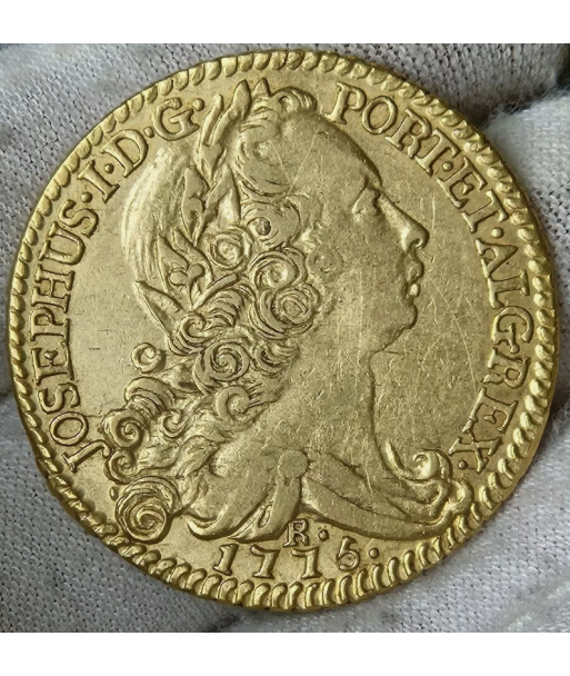 6400 Reis, 1 Peça, José I, 1776