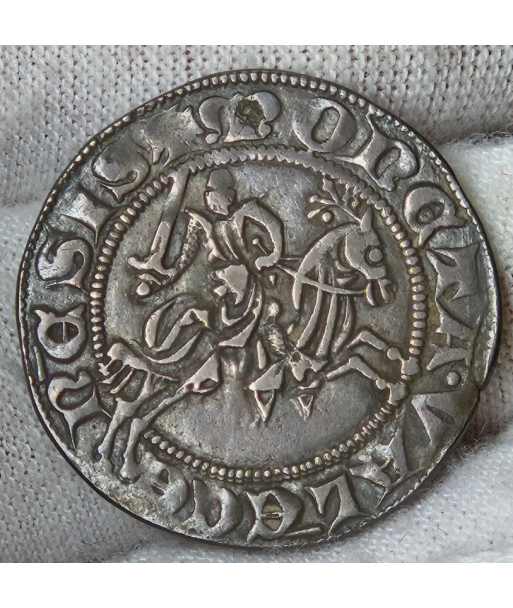 2 esterlins, Marguerite de Constantinople, 1269-1280