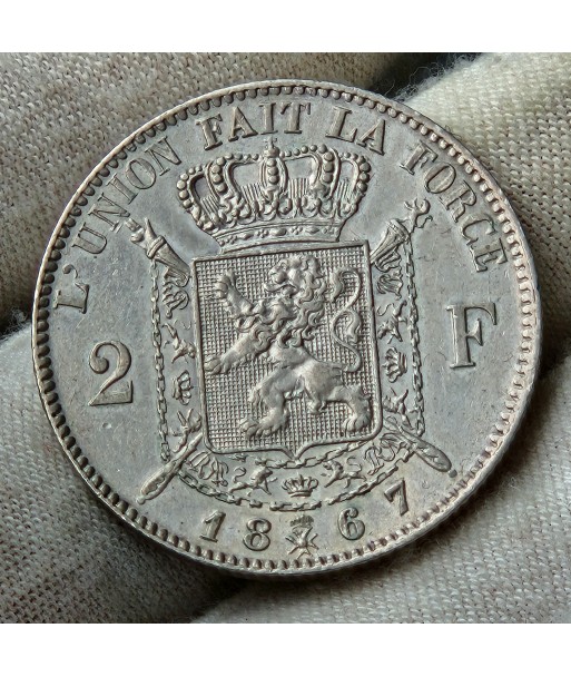 2 Francs Leopold II - 1867