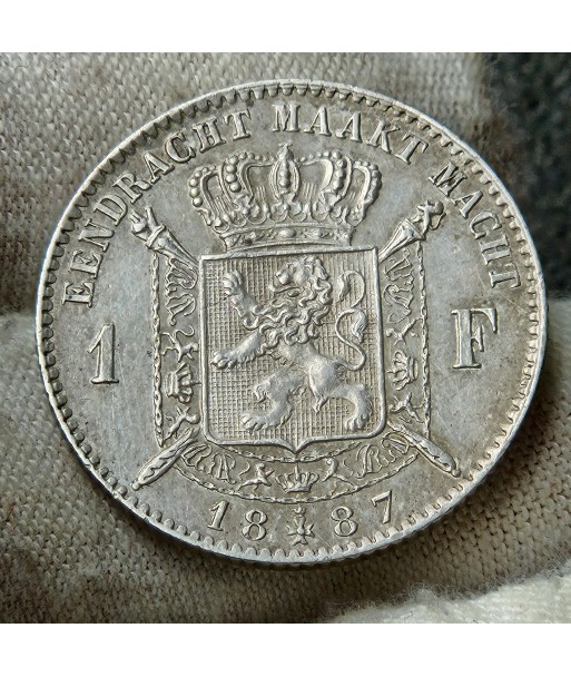 1 Franc Leopold II - 1887