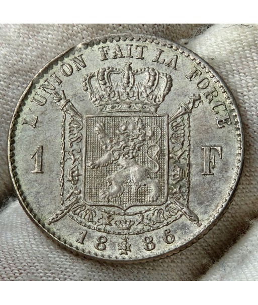 1 Franc Leopold II - 1886