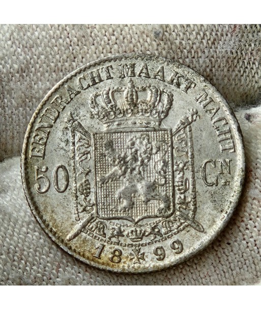 50 centimes - Léopold II - 1899