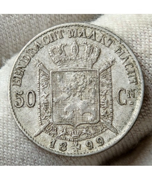 50 centimes - Léopold II - 1899