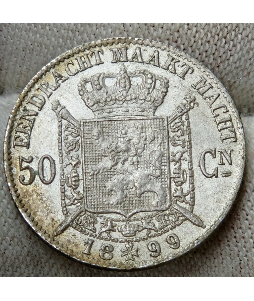 50 centimes - Léopold II - 1899