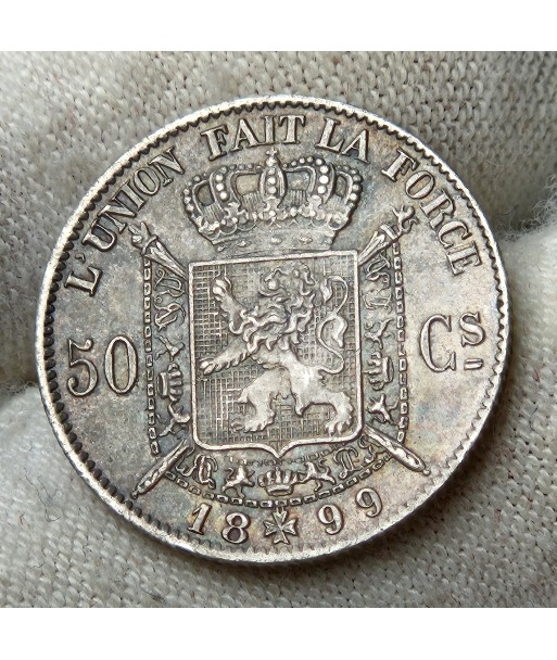 50 centimes - Léopold II - 1899