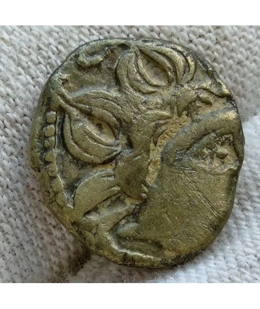 Namnète - 1/4 Statère d'electrum à l'hippophore - à la croix