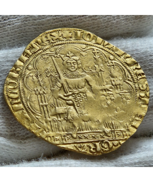 Jean II Le Bon - Ecu d'or à la chaise - 1351