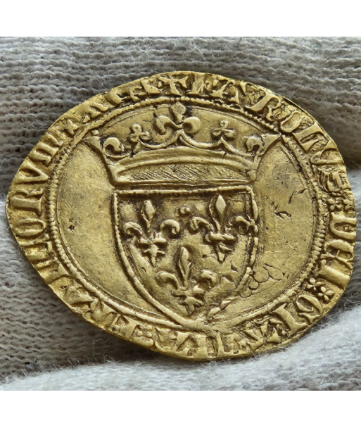Charles VI - Ecu d'or à la couronne - 1385-1420