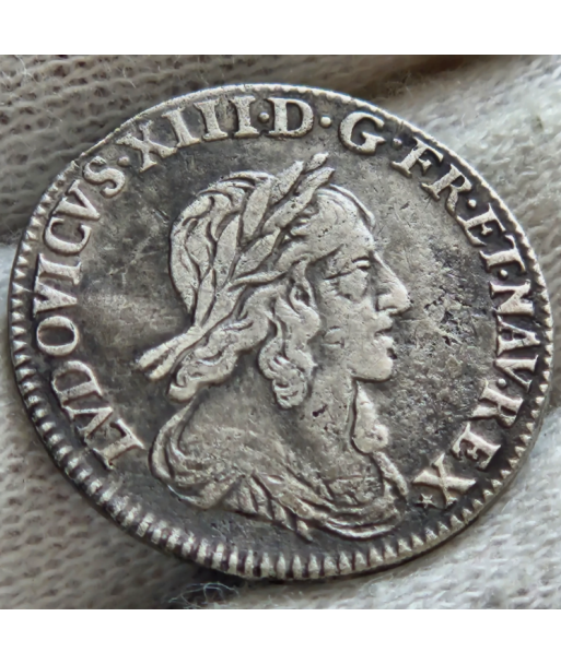Louis XIII - 1/12 Ecu de warin - 1642 A