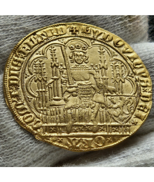 Louis de Mâle - Ecu d'Or à la Chaise ou Chaise d'Or