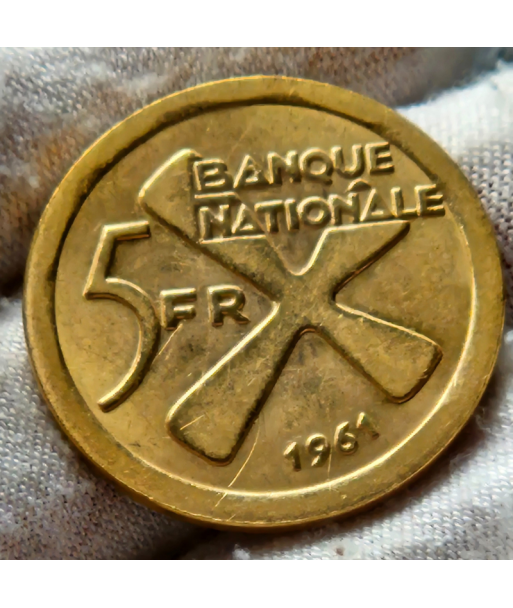 5 francs - Katanga